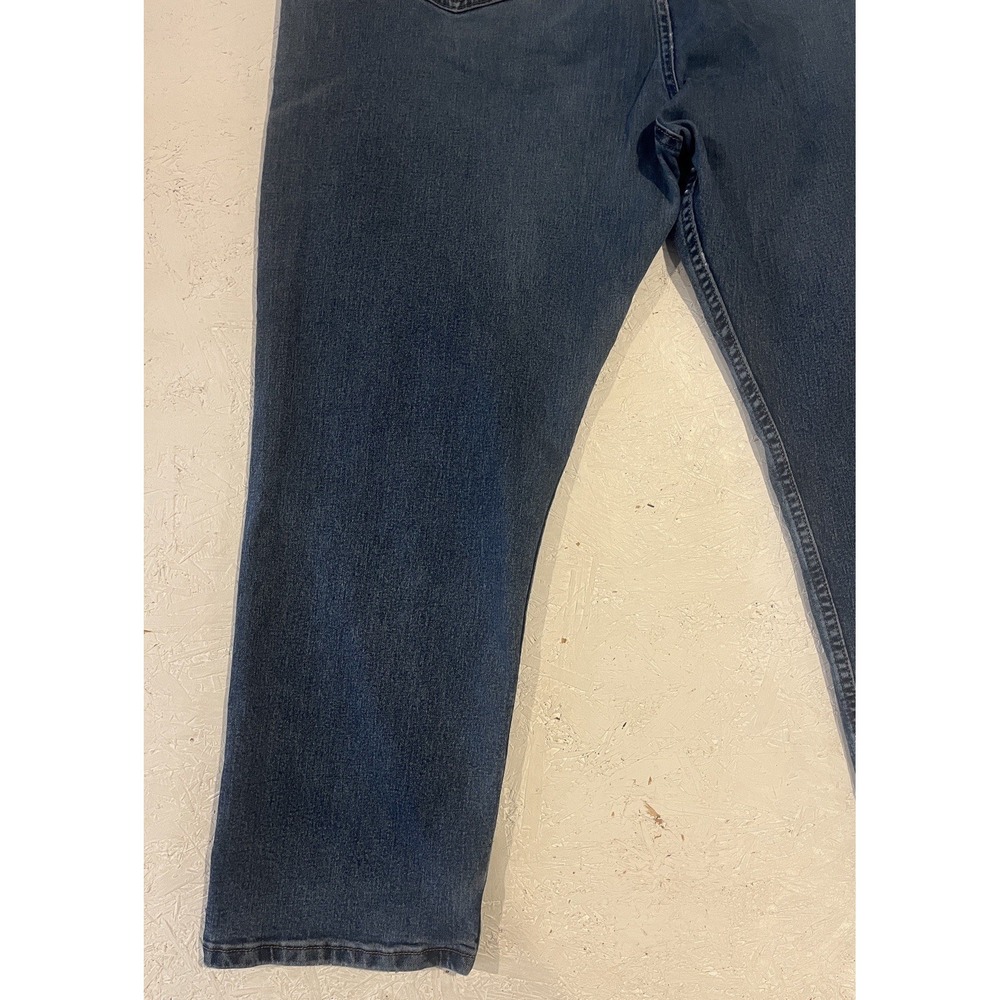 Wrangler Five Star Premium Denim Flex Comfort Relaxed Fit Jeans 46x30‎ 1097FXWXD - Picture 8 of 9